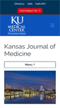 Mobile Screenshot of kjm.kumc.edu