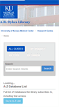 Mobile Screenshot of guides.library.kumc.edu