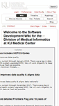 Mobile Screenshot of informatics.kumc.edu