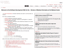 Tablet Screenshot of informatics.kumc.edu